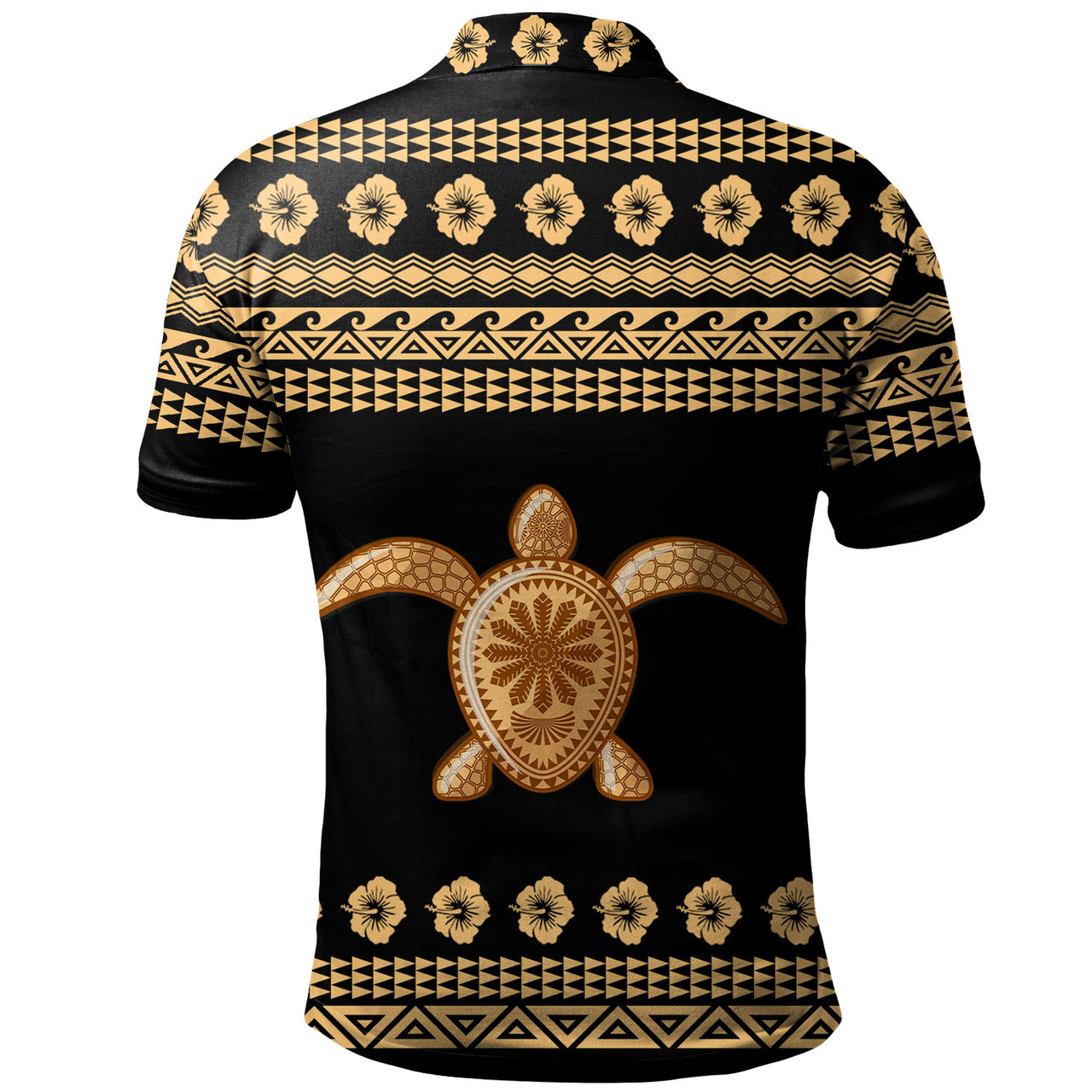 Hawaii Custom Personalised Polo Shirt Aloha Turtle With Traditional Hawaiian