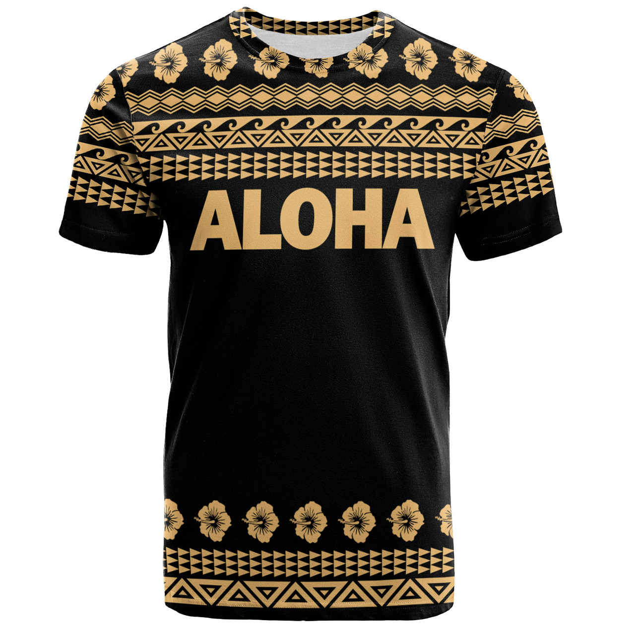 Hawaii Custom Personalised T-Shirt Aloha Turtle With Traditional Hawaiian
