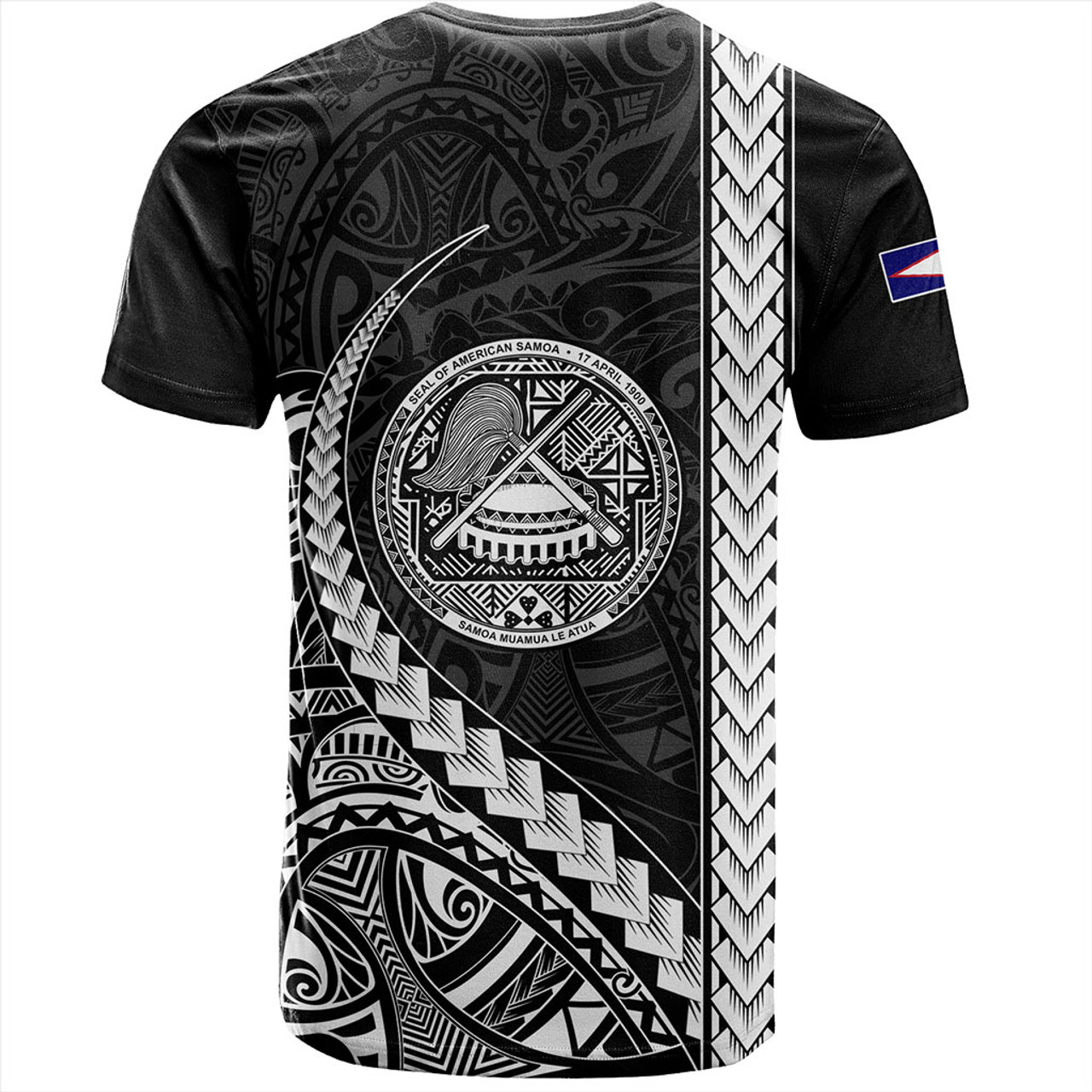 American Samoa T-Shirt Samoa Tribal Polynesian Coat Of Arms