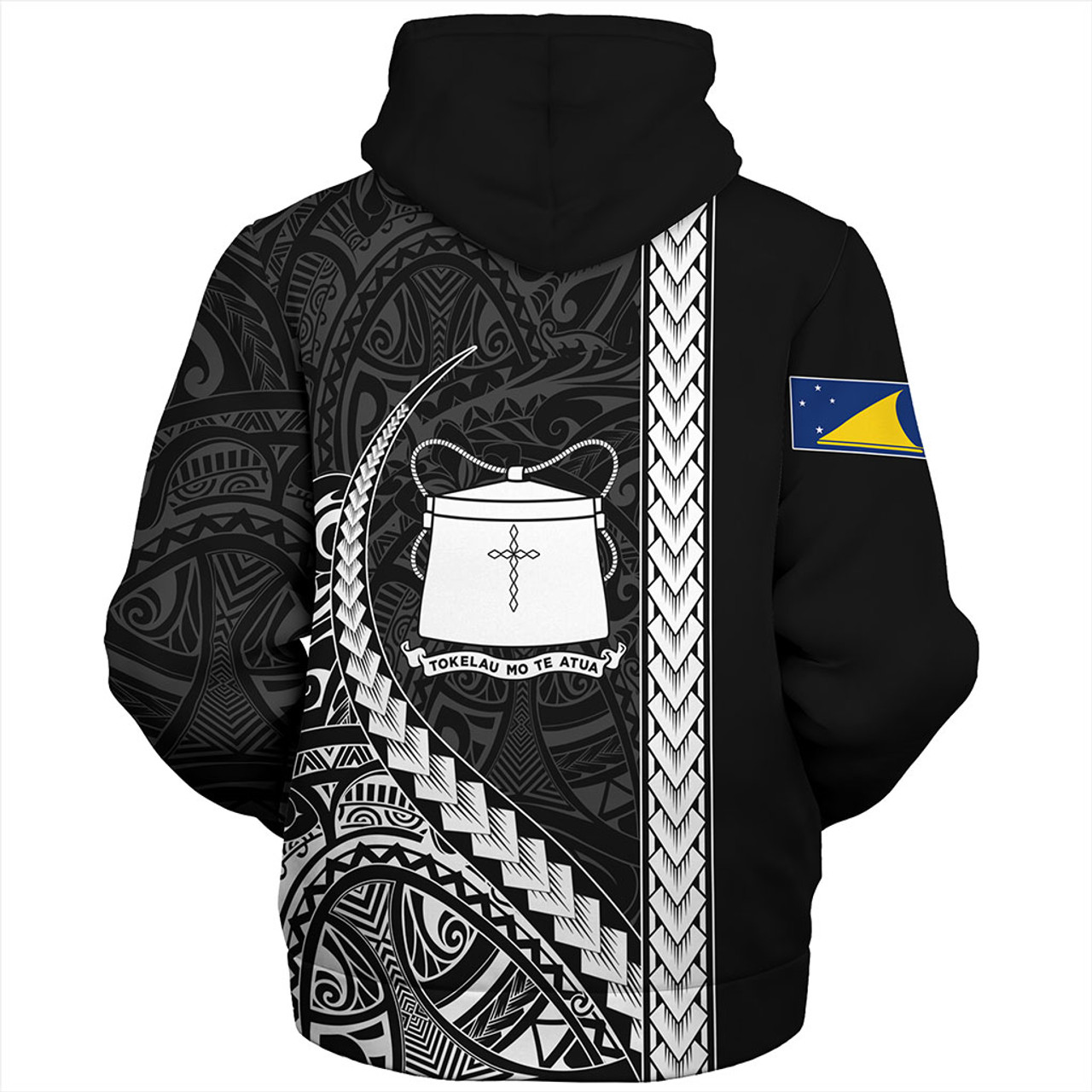 Tokelau Sherpa Hoodie Tribal Polynesian Coat Of Arms