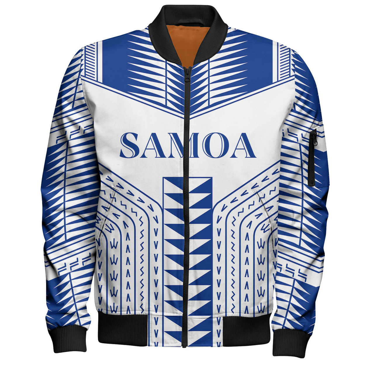 Samoa Custom Personalised Bomber Jacket Manu Samoa