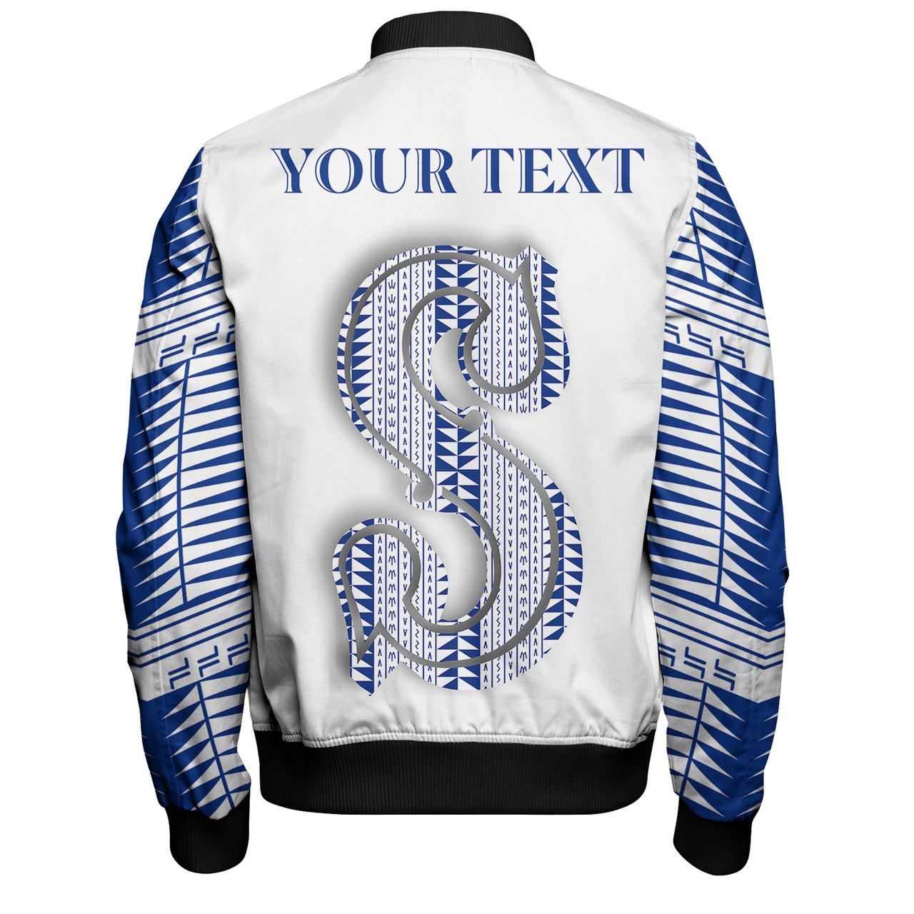 Samoa Custom Personalised Bomber Jacket Manu Samoa