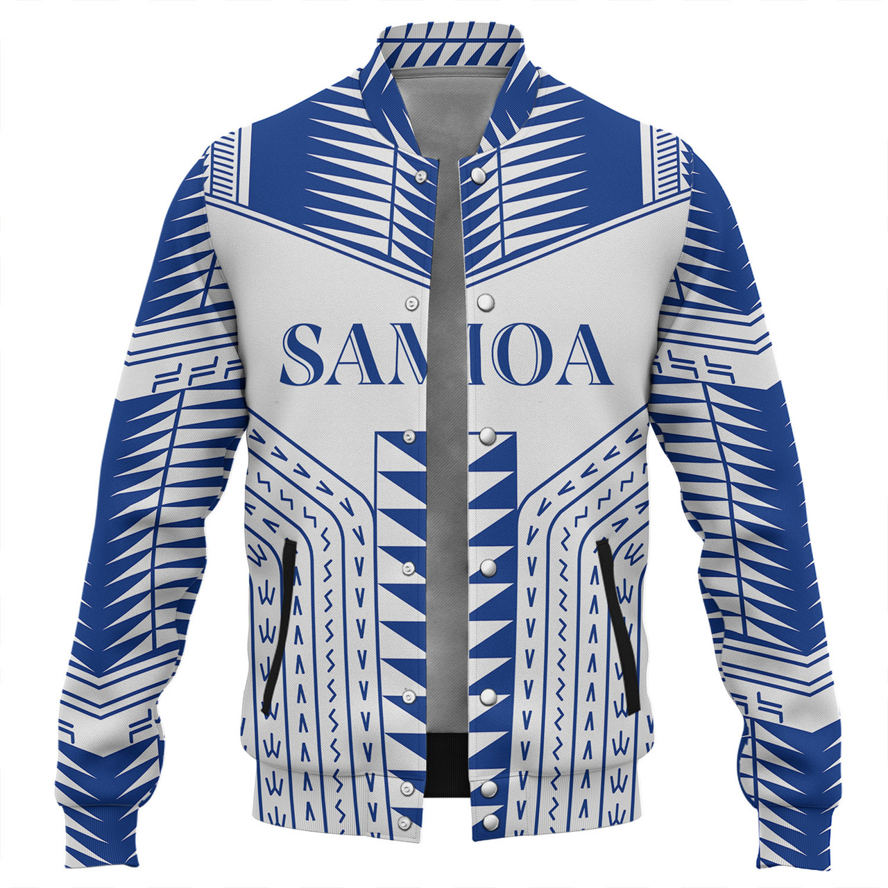 Samoa Custom Personalised Baseball Jacket Manu Samoa