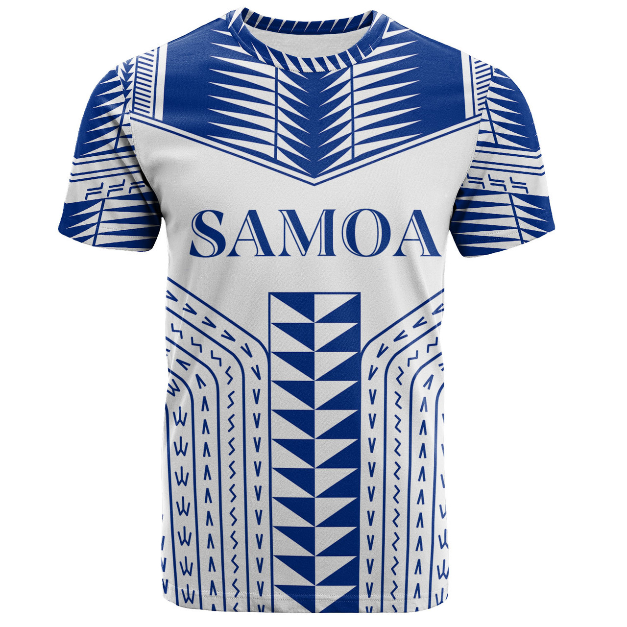 Manu Samoa Custom Personalised All Over T-Shirt - Samoa Tribal