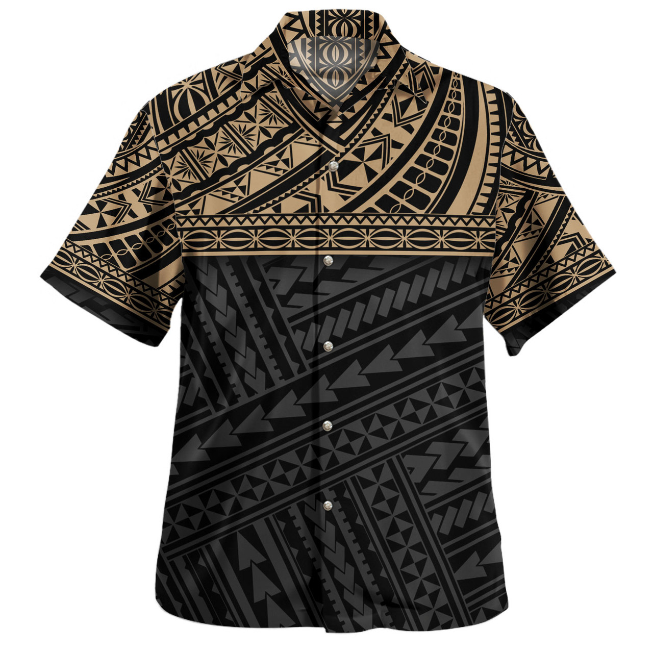 Polynesian Custom Personalised Hawaiian Shirt Polynesian Tribal Patterns