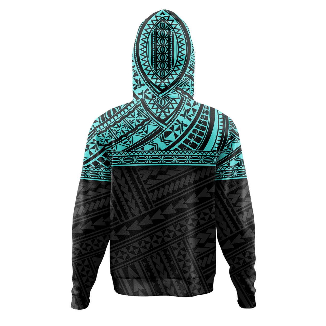 Polynesian Custom Personalised Hoodie Polynesian Tribal Patterns