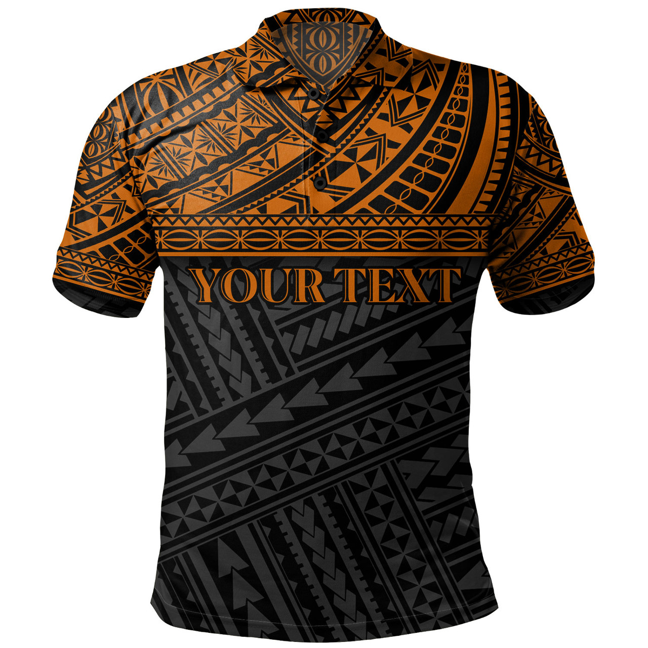 Polynesian Custom Personalised Polo Shirt Polynesian Tribal Patterns