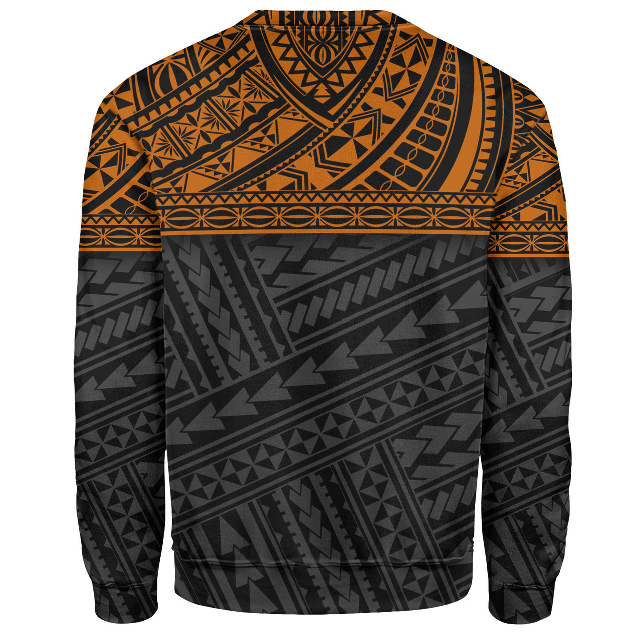 Polynesian Custom Personalised Sweatshirt Polynesian Tribal Patterns