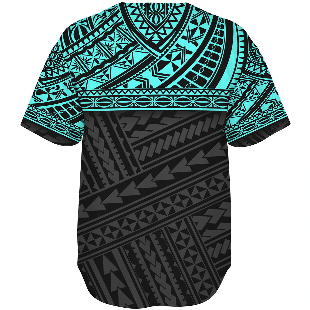 Polynesian Custom Personalised Baseball Shirt Polynesian Tribal Patterns