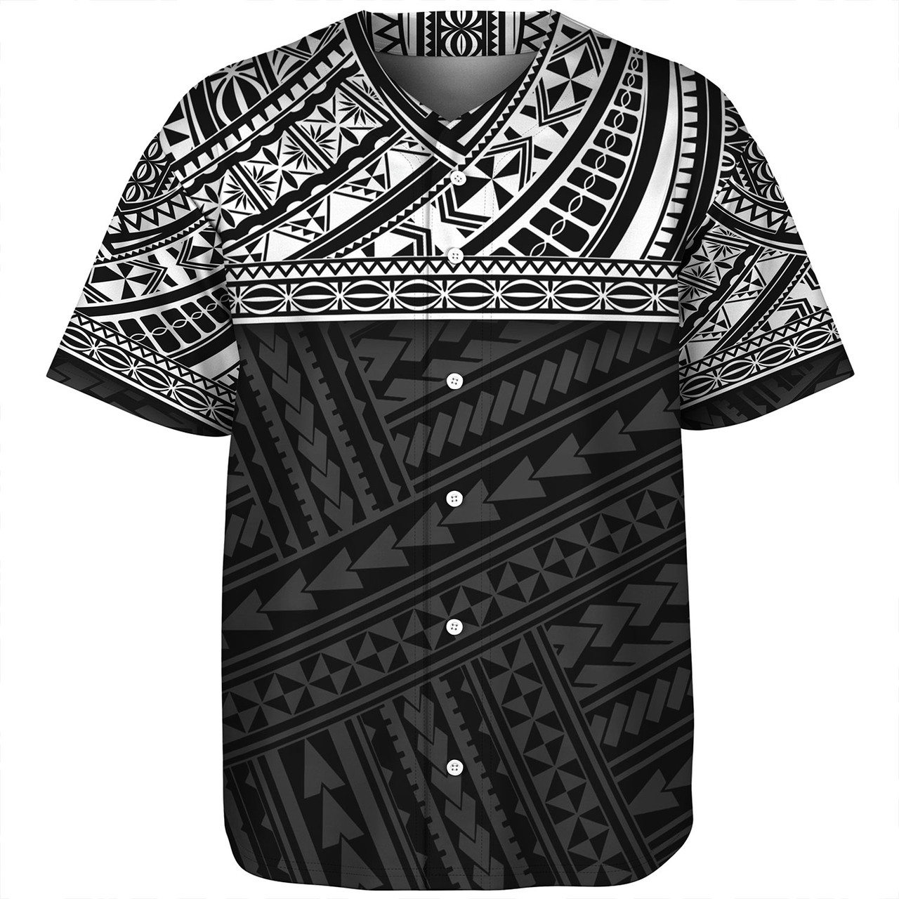 Polynesian Custom Personalised Baseball Shirt Polynesian Tribal Patterns