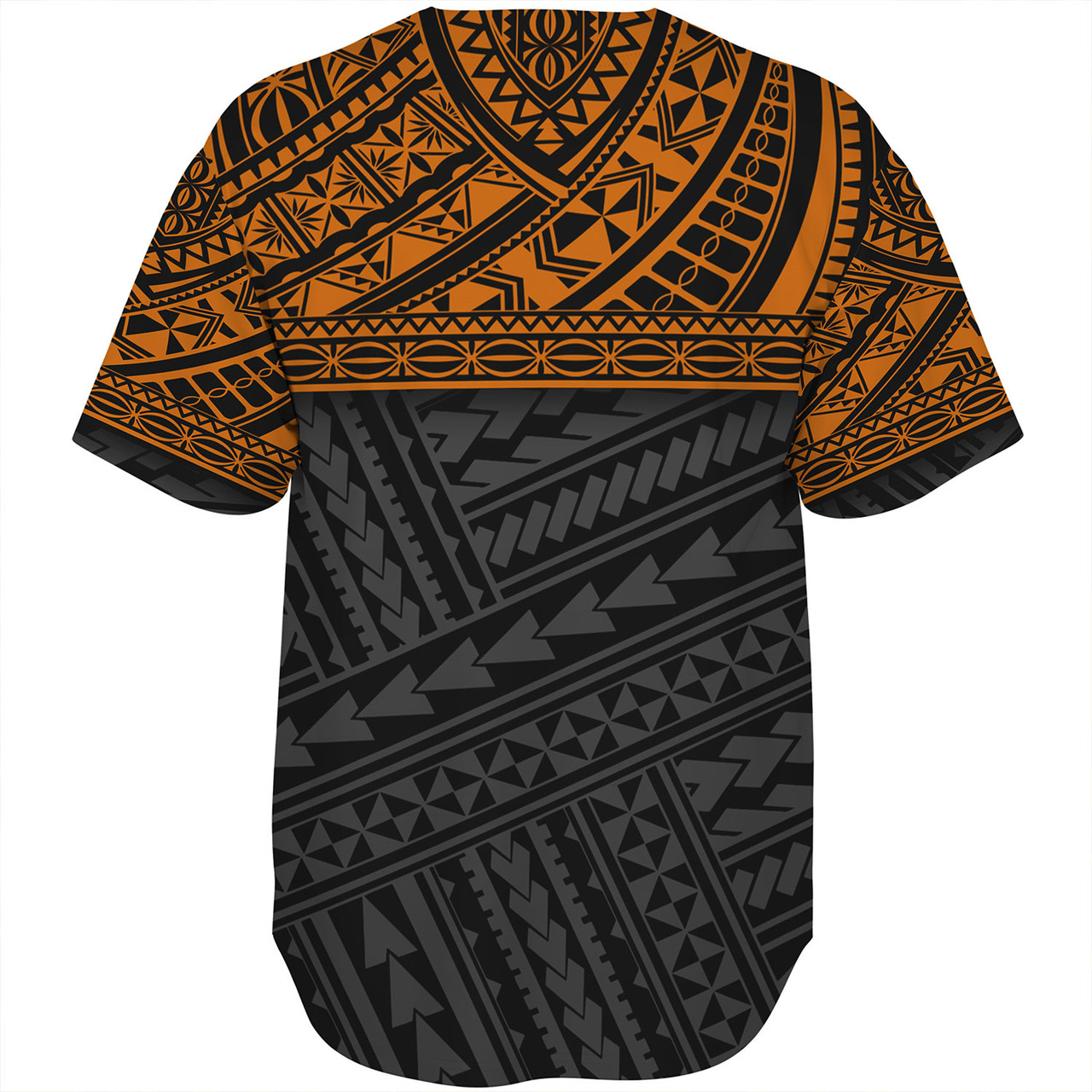 Polynesian Custom Personalised Baseball Shirt Polynesian Tribal Patterns