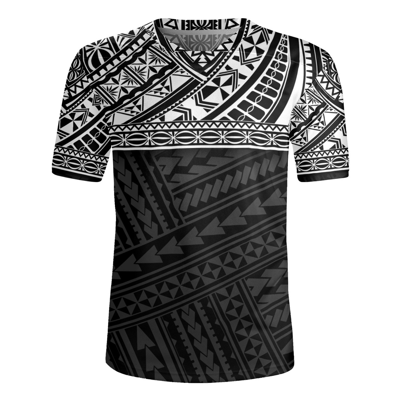 Polynesian Custom Personalised Rugby Jersey Polynesian Tribal Patterns