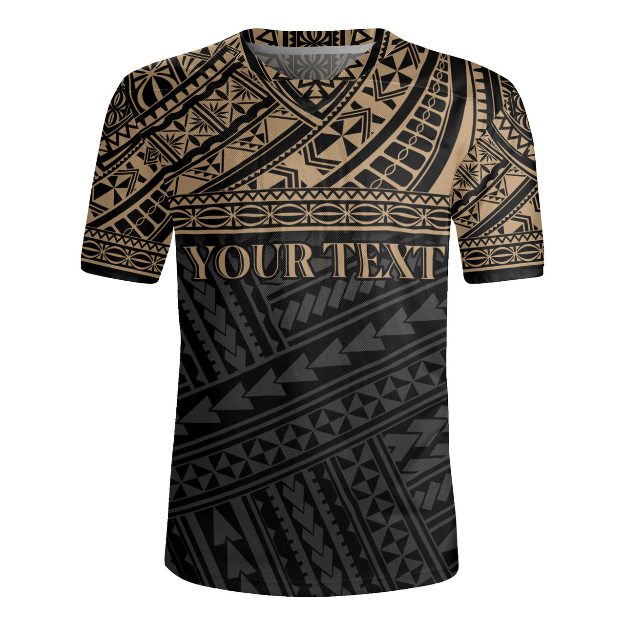 Polynesian Custom Personalised Rugby Jersey Polynesian Tribal Patterns