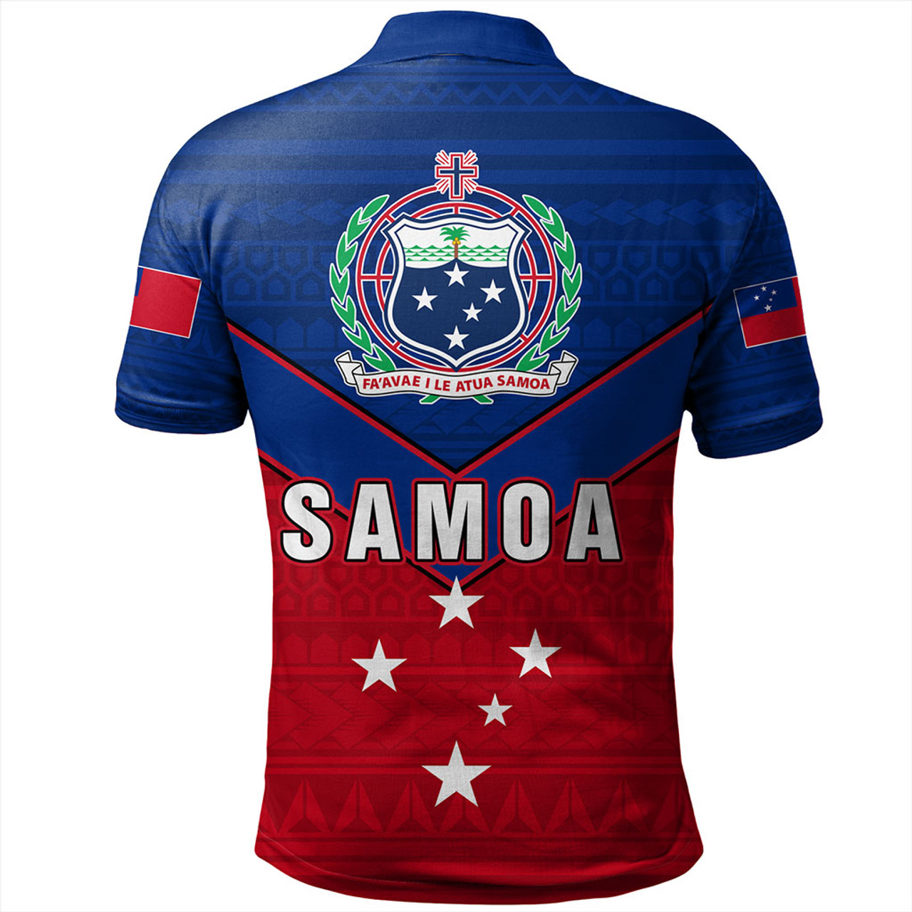 Samoa Polo Shirt Custom Polynesian Tribal Sport Style