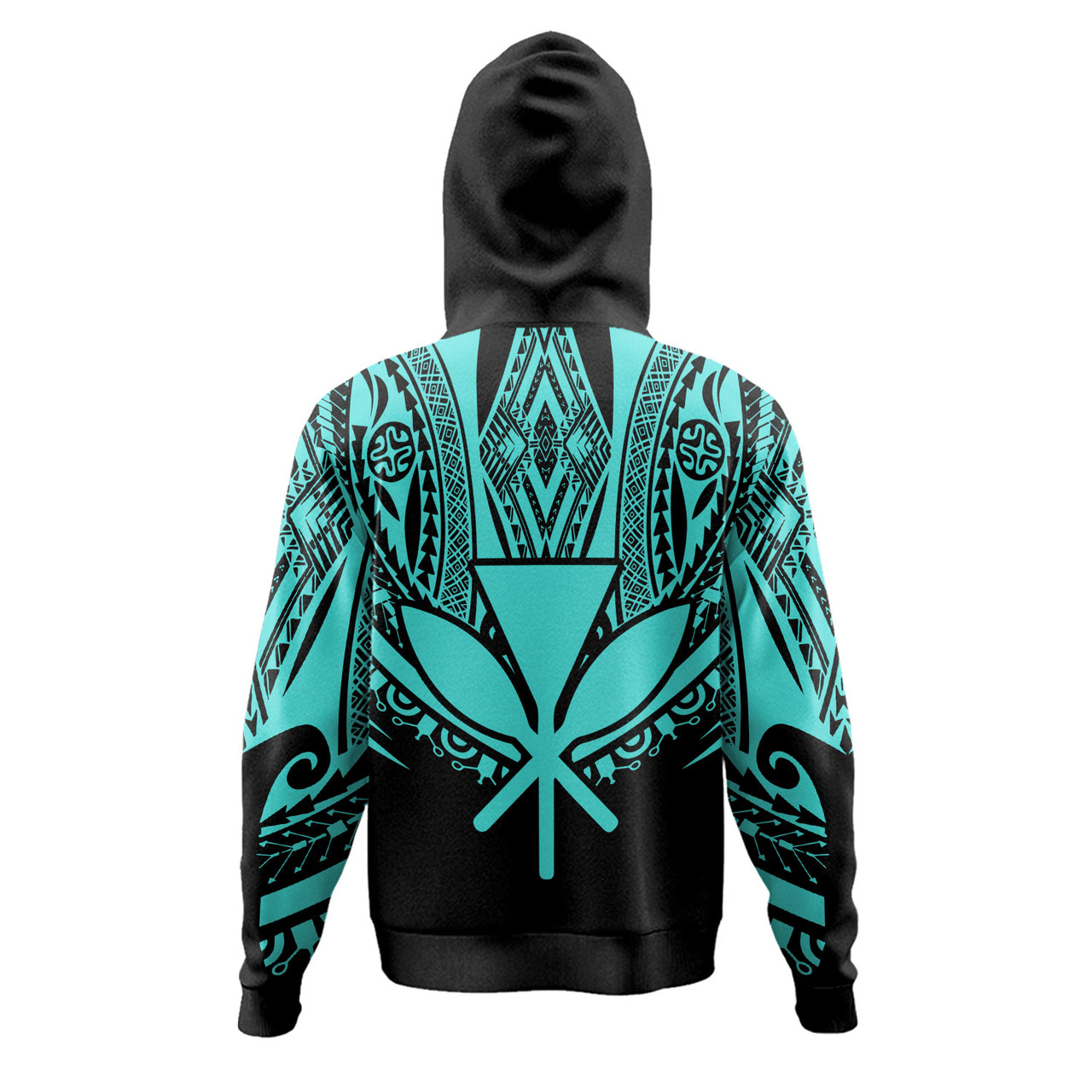 Hawaii Custom Personalised Hoodie Polynesian Tattoo Style