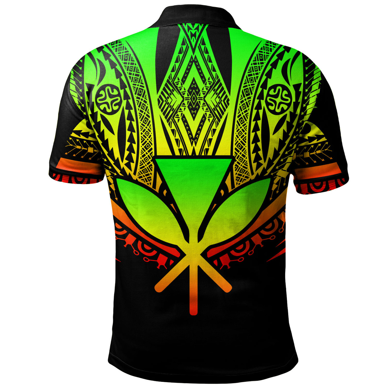 Hawaii Custom Personalised Polo Shirt Polynesian Tattoo Style