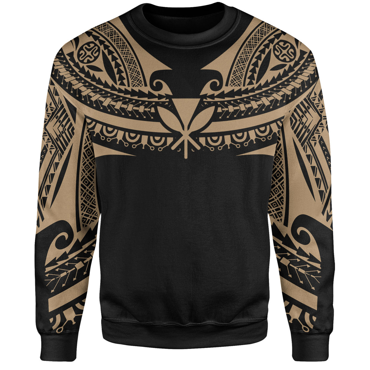 Hawaii Custom Personalised Sweatshirt Polynesian Tattoo Style