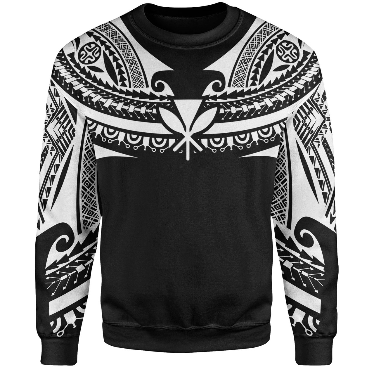 Hawaii Custom Personalised Sweatshirt Polynesian Tattoo Style