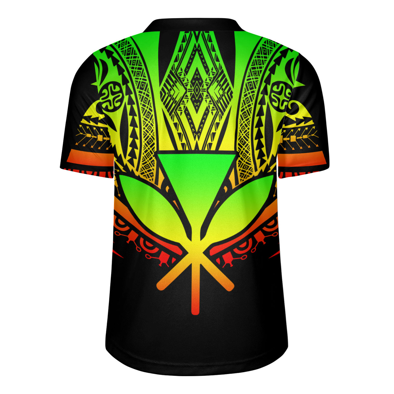 Hawaii Custom Personalised Rugby Jersey Polynesian Tattoo Style