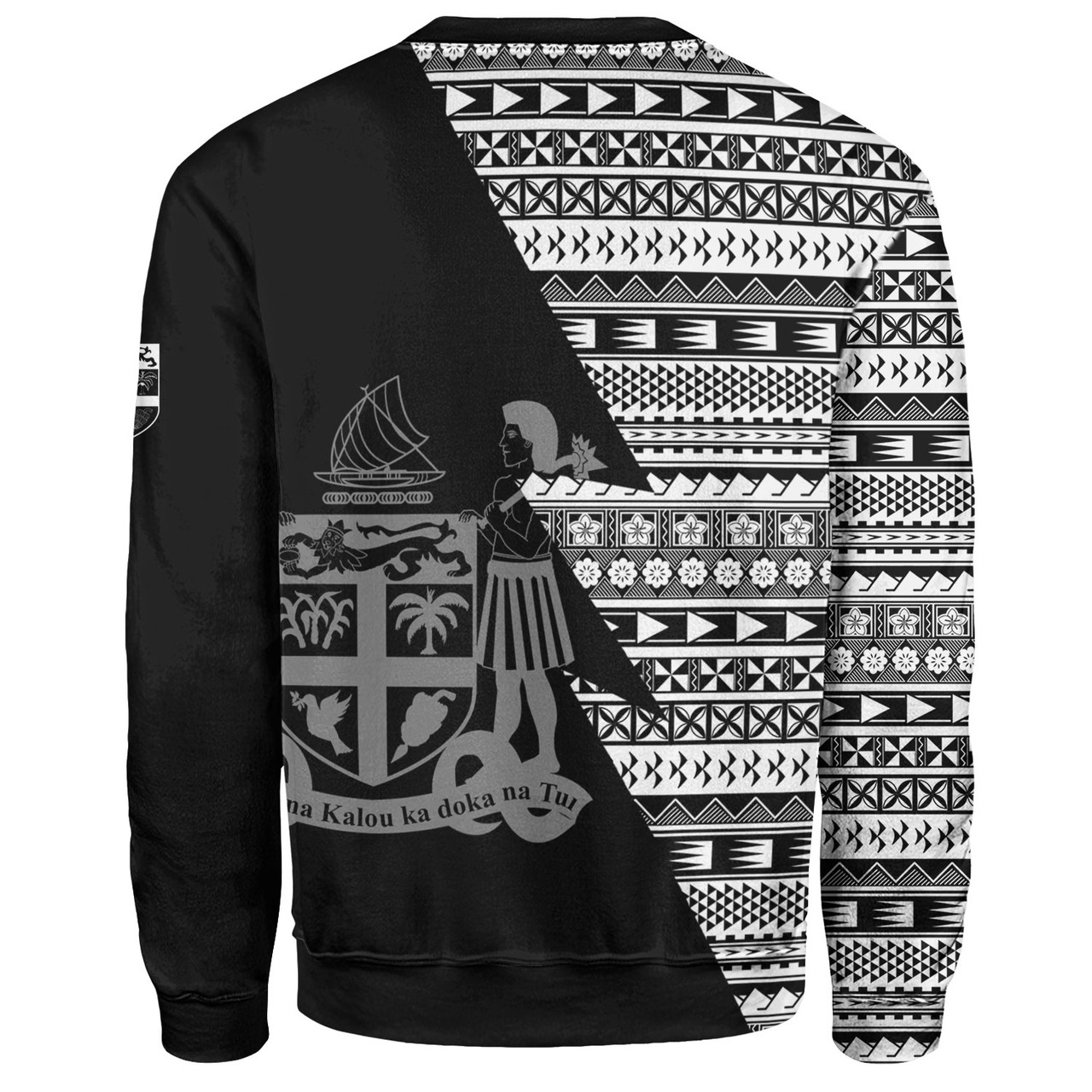Fiji Custom Personalised Sweatshirt Flash Style