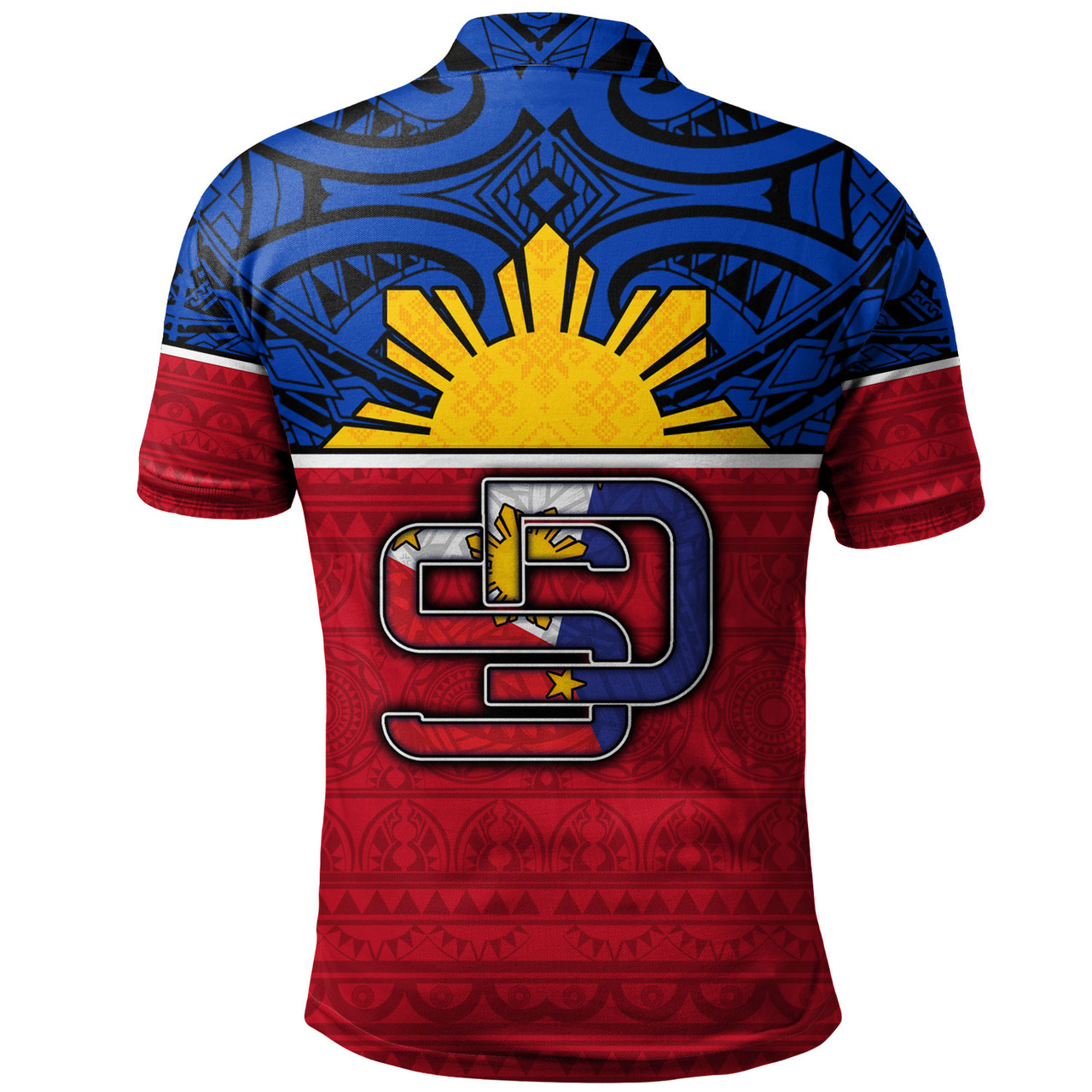Philippines Filipinos Custom Personalised Polo Shirt San Diego Tribal Patterns Style