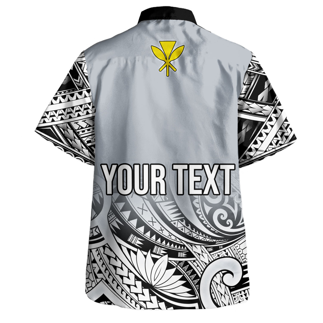 Hawaii Custom Personalised Hawaiian Shirt Polynesian Style Tattoo Design