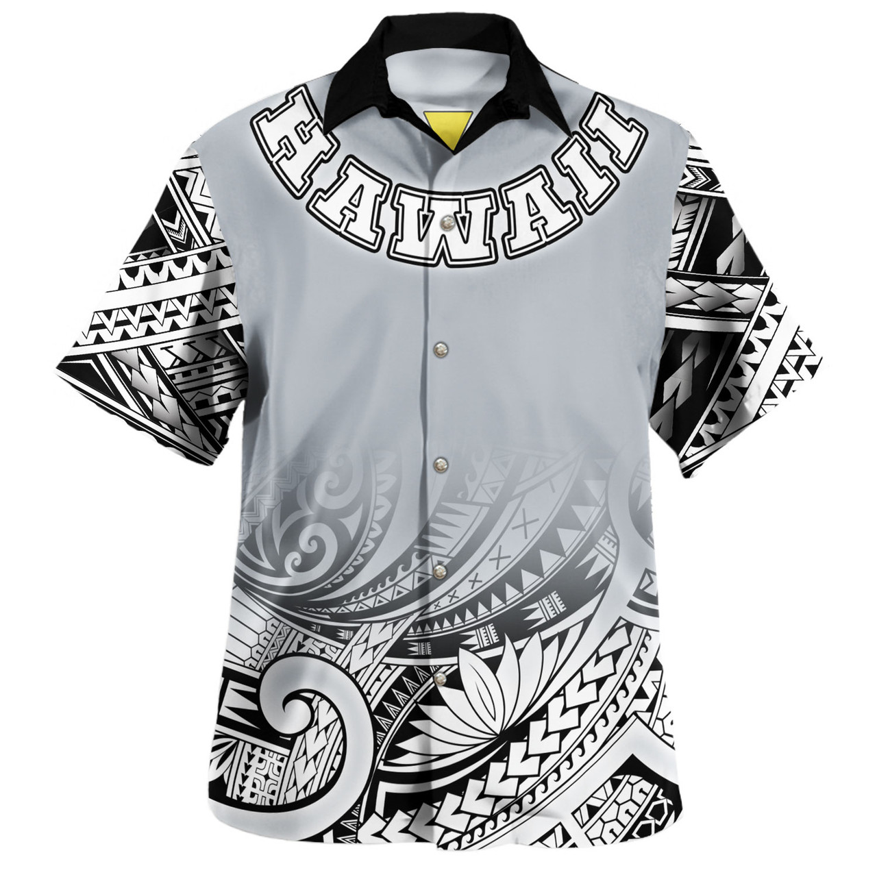 Hawaii Custom Personalised Hawaiian Shirt Polynesian Style Tattoo Design