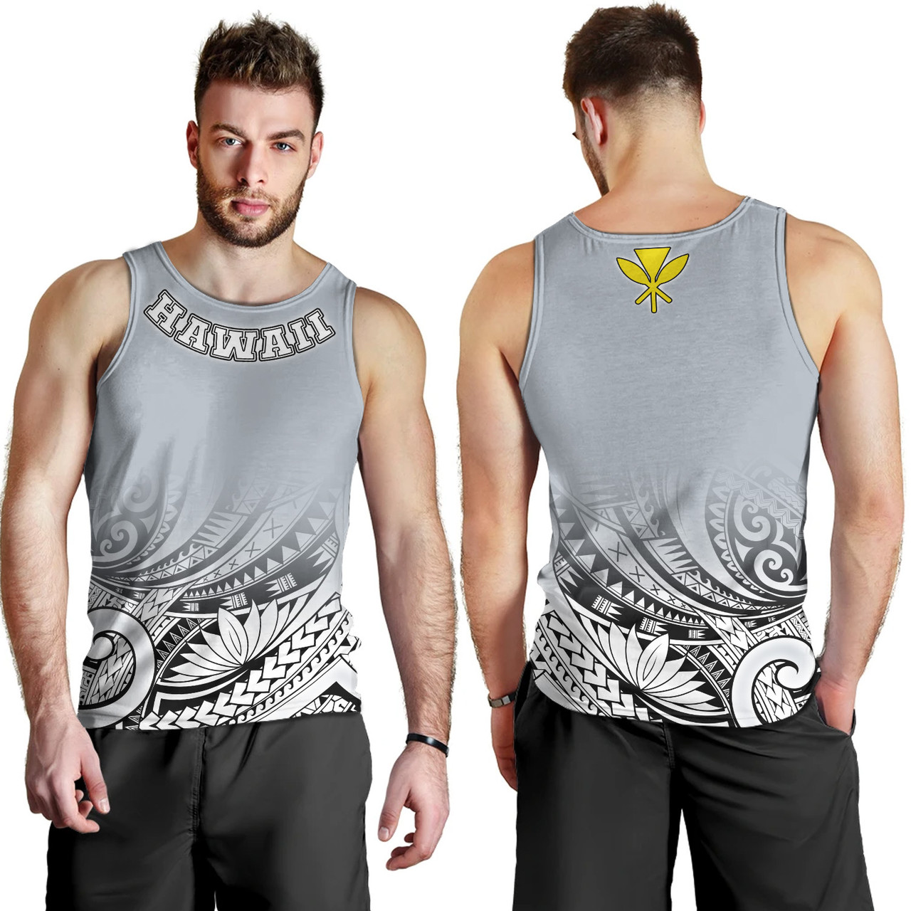 Hawaii Custom Personalised Tank Top Polynesian Style Tattoo Design