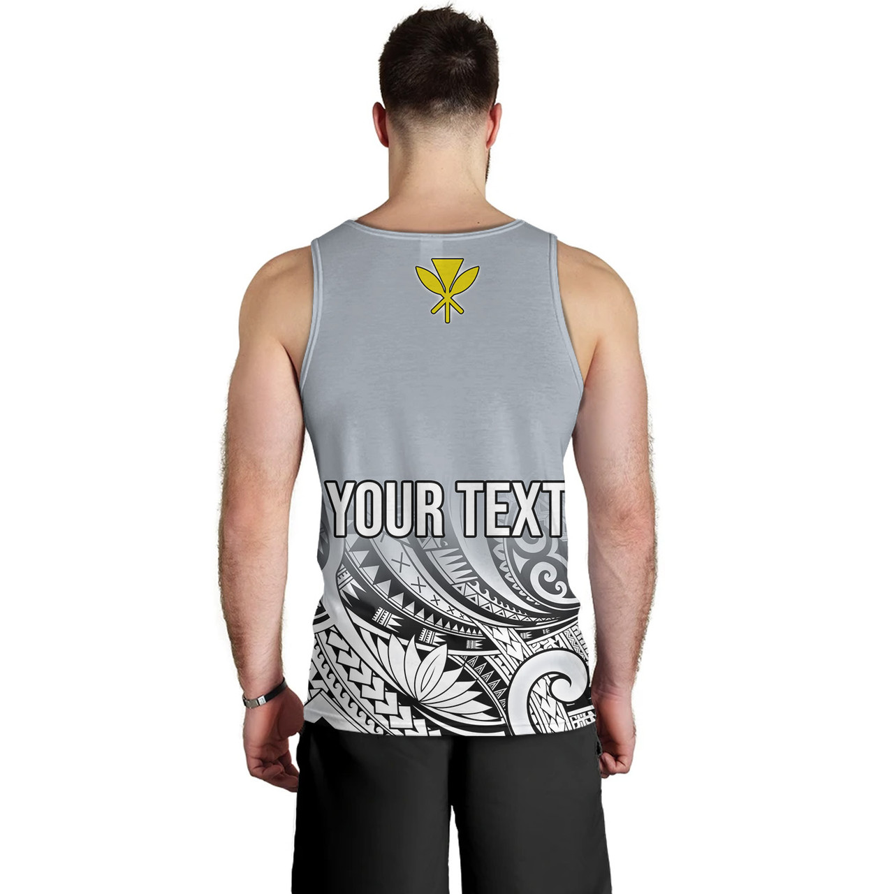 Hawaii Custom Personalised Tank Top Polynesian Style Tattoo Design