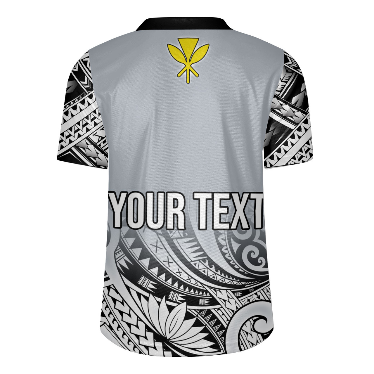 Hawaii Custom Persoanalised Rugby Jersey Polynesian Style Tattoo Design