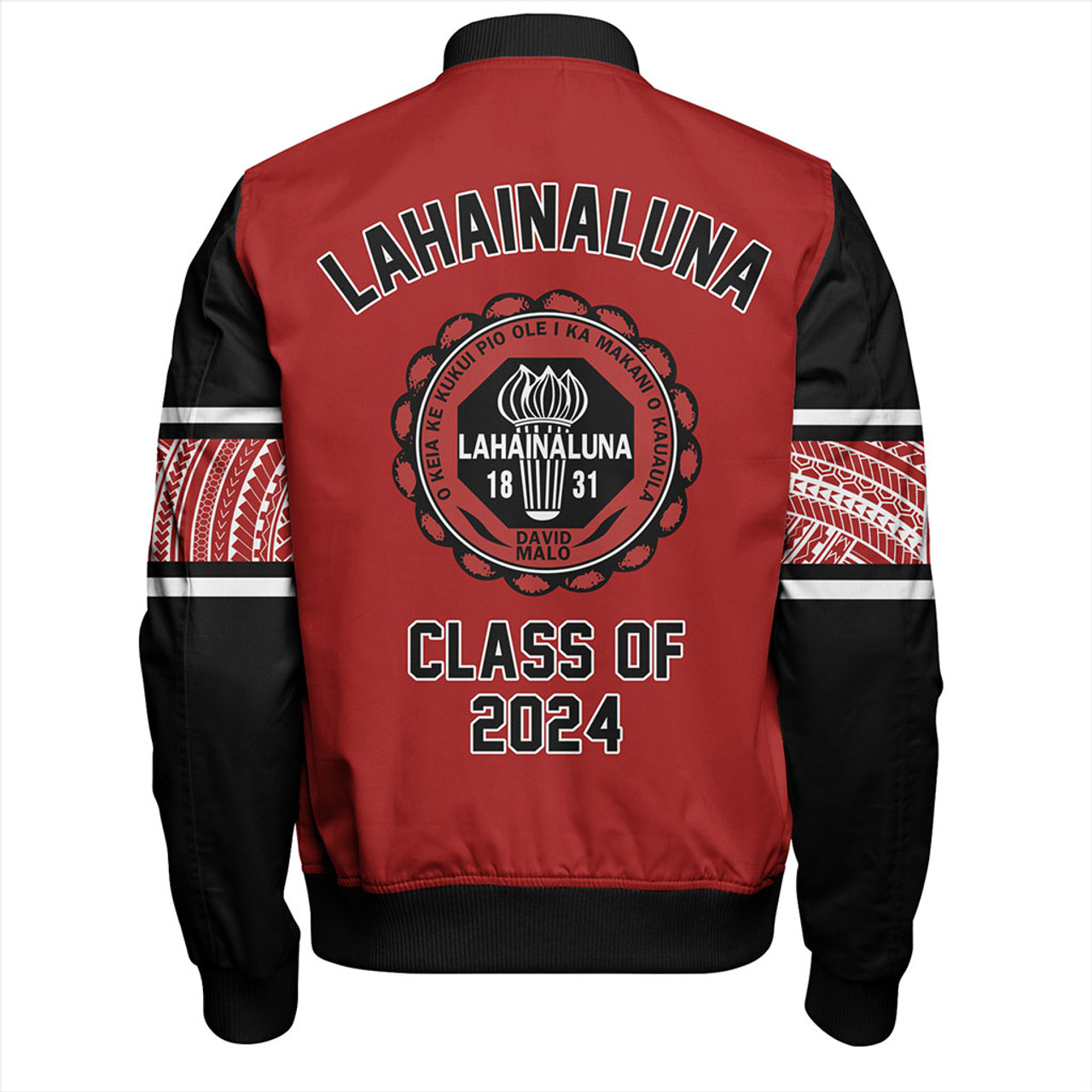 Hawaii Bomber Jacket Custom Your Class Lahainaluna High School