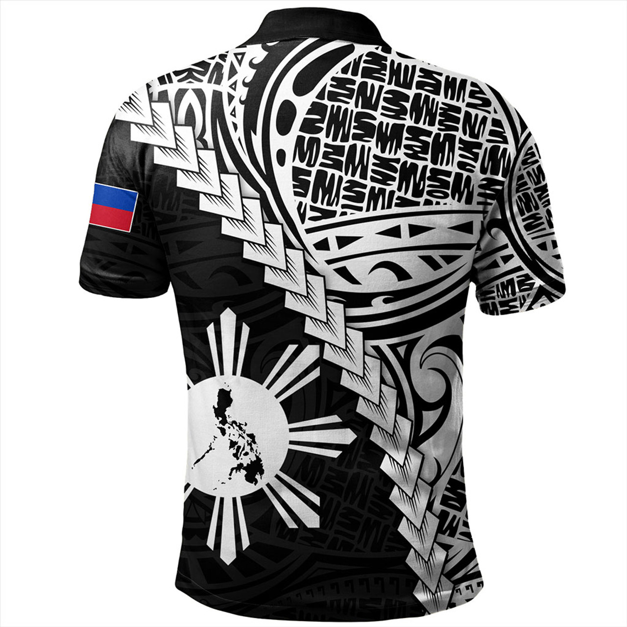 Philippines Filipinos Polo Shirt Lauhala Tribal Coat Of Arms