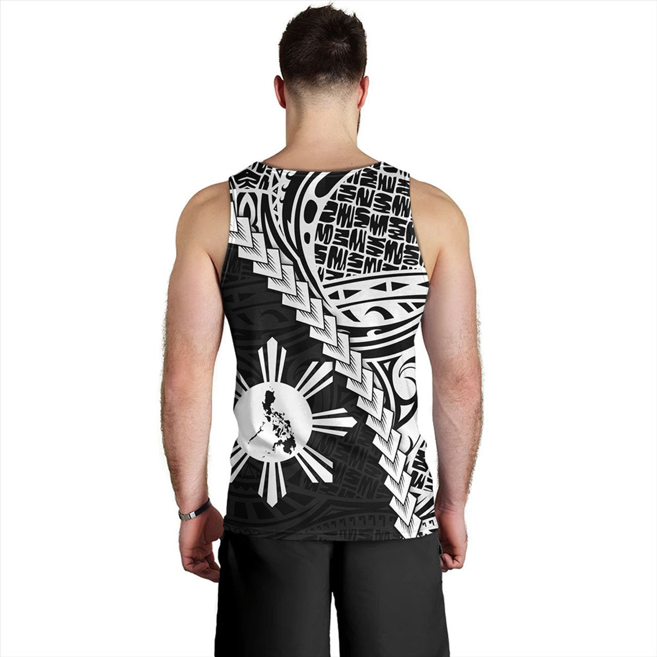 Philippines Filipinos Tank Top Lauhala Tribal Coat Of Arms