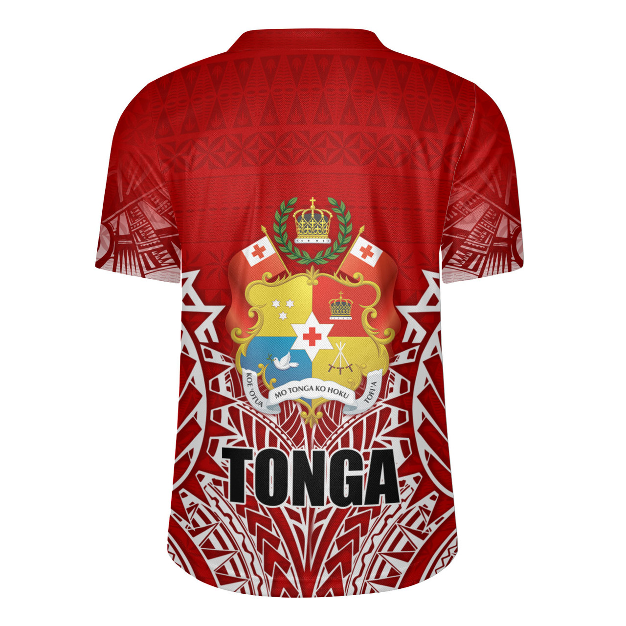 Tonga Custom Personalised Rugby Jersey Seal With Flag Style