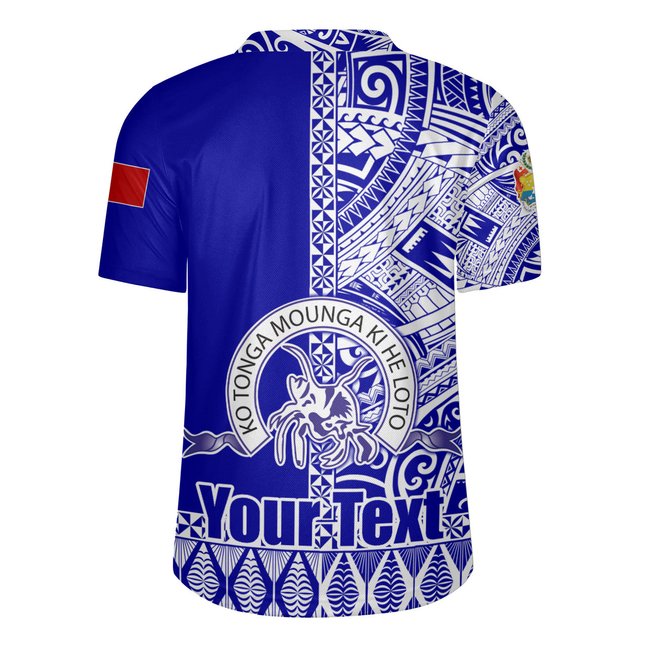 Tonga Custom Personalised Rugby Jersey Tupou College Toloa Simple Ngatu Patterns