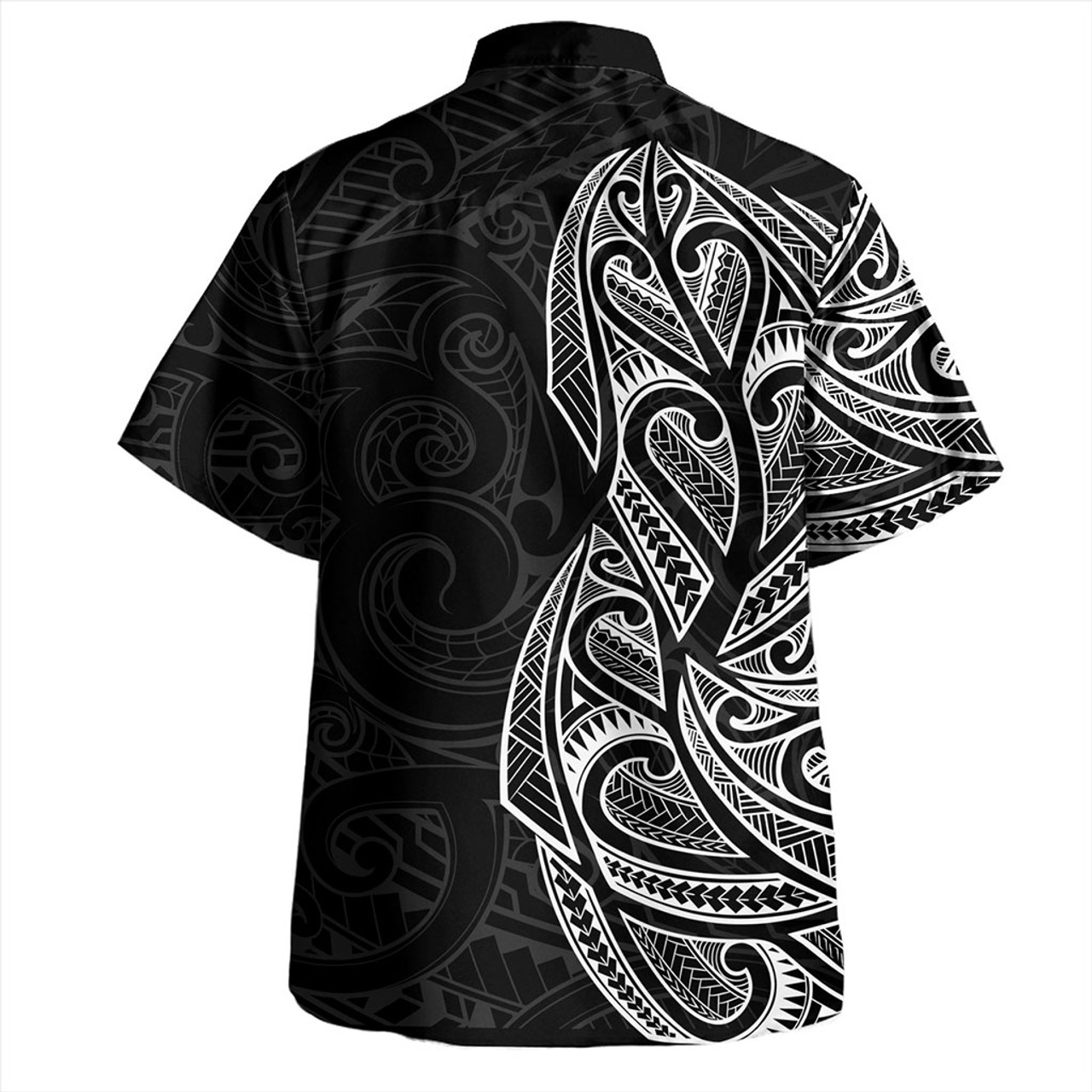 New Zealand Hawaiian Shirt Maori Ta Moko Tattoo