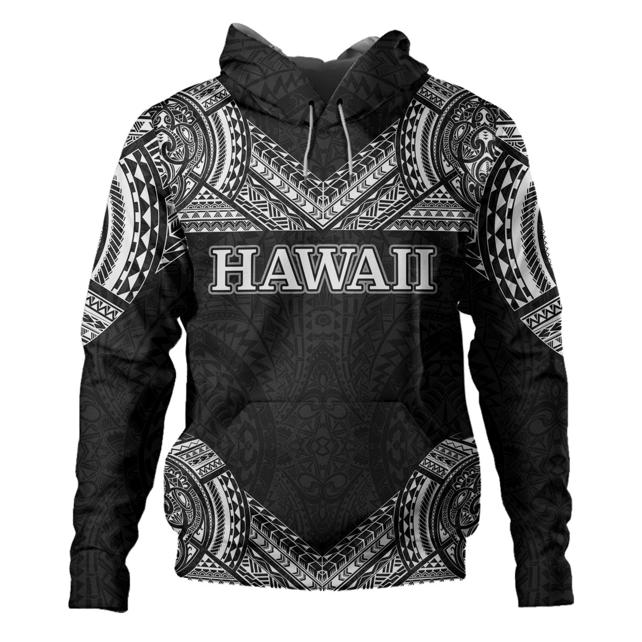 Hawaii Custom Personalised Hoodie Turtle Polynesian Pattern