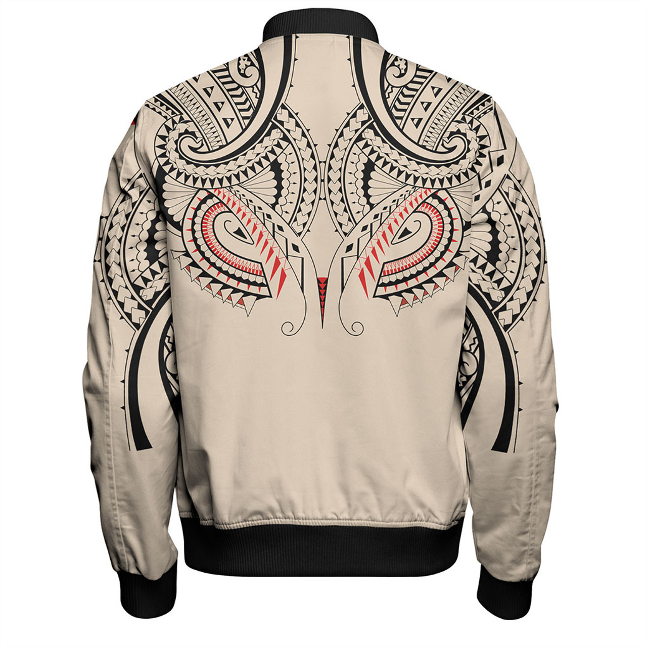New Zealand Bomber Jacket Season Maori Pattern