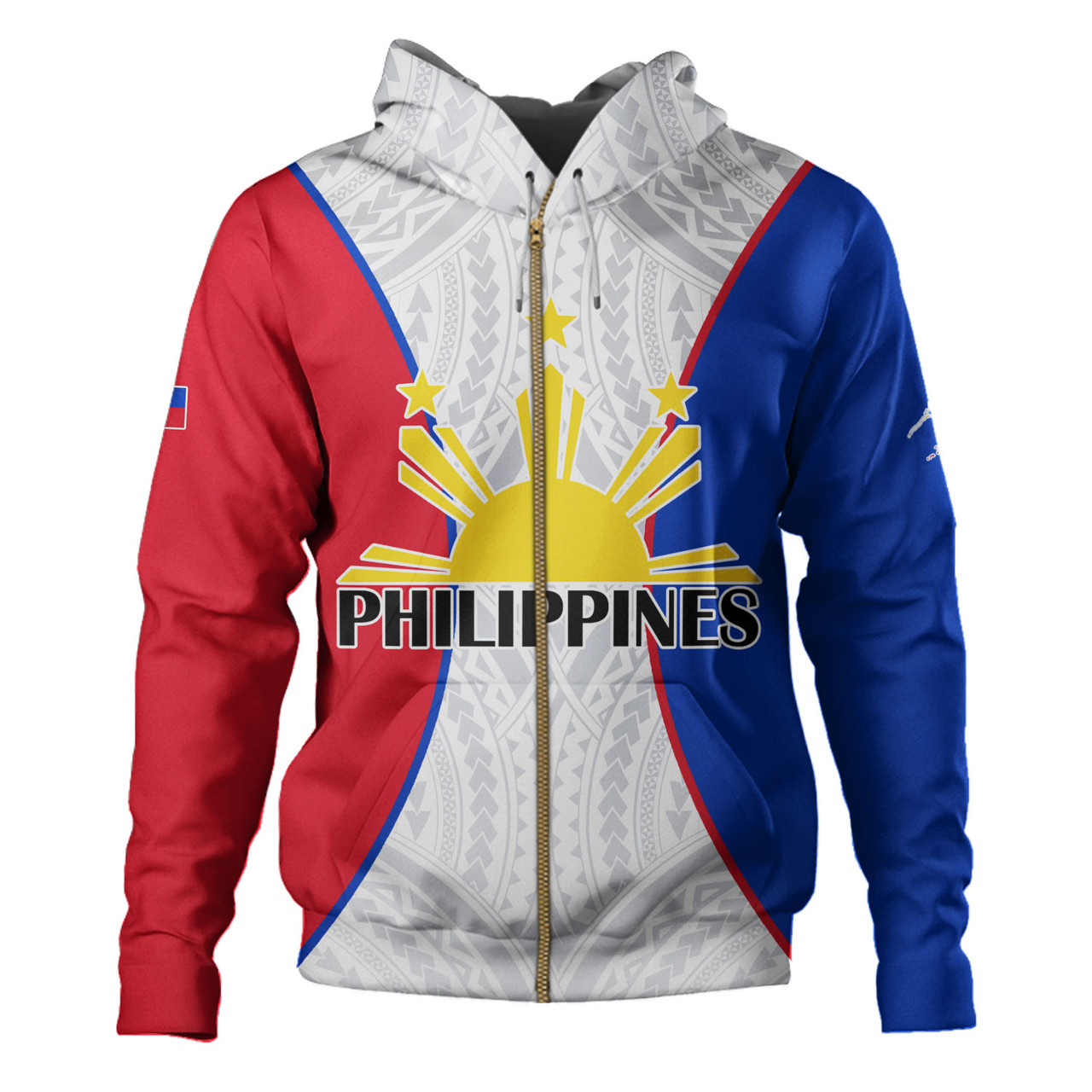 Philippines Filipinos Custom Personalised Hoodie Flag Color Special Style