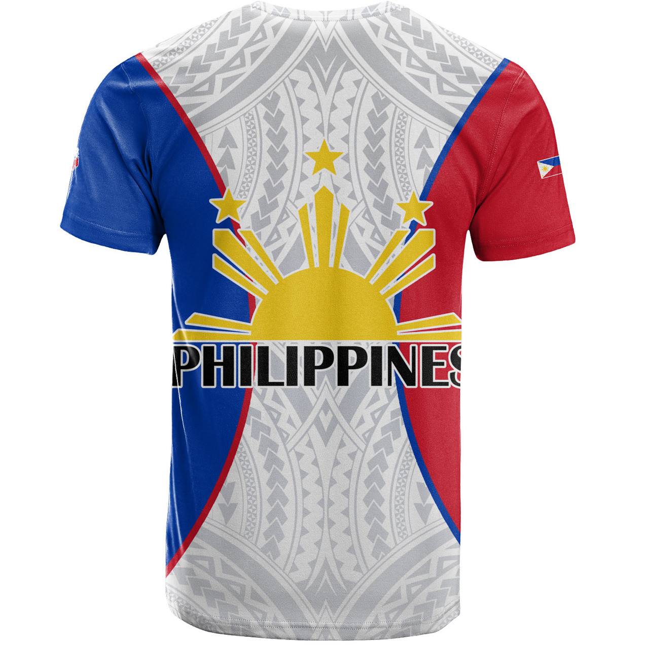 Philippines Filipinos Custom Personalised T-Shirt Flag Color Special Style