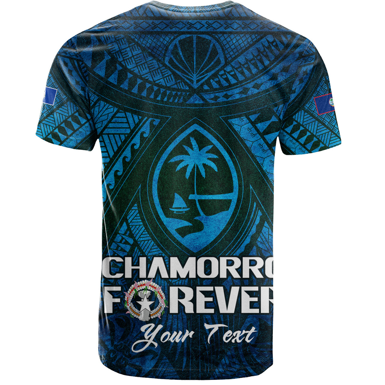 Guam Custom Personalised T-Shirt Mariana Islands Chamorro Forever Style