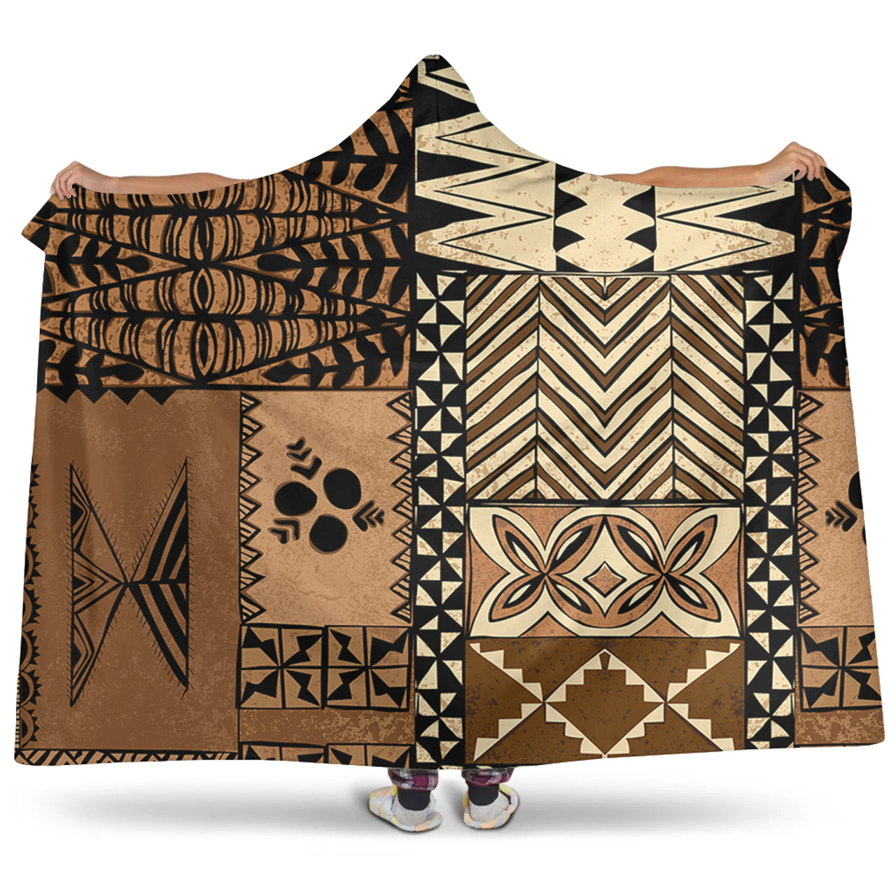 Tonga Hooded Blanket Scarf
