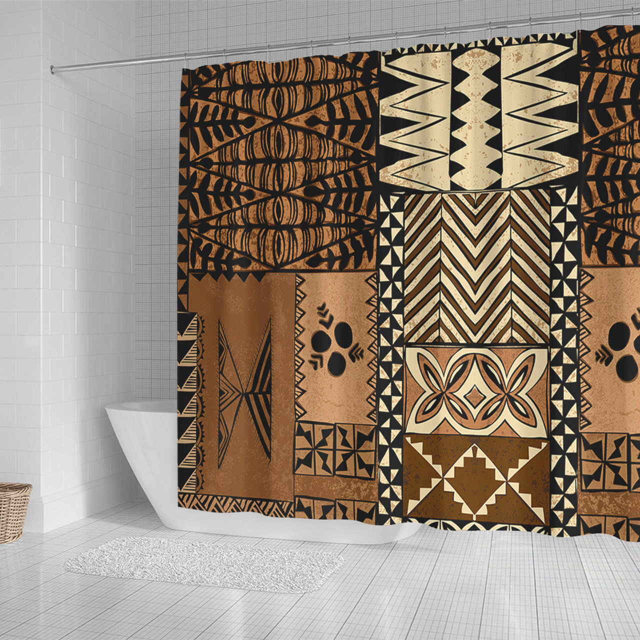 Tonga Shower Curtain Scarf