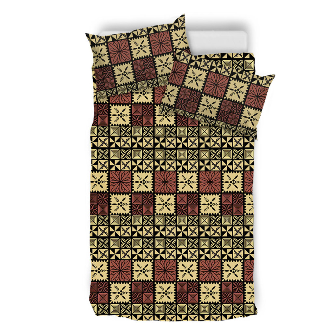 Tonga Bedding Set Ngatu Style