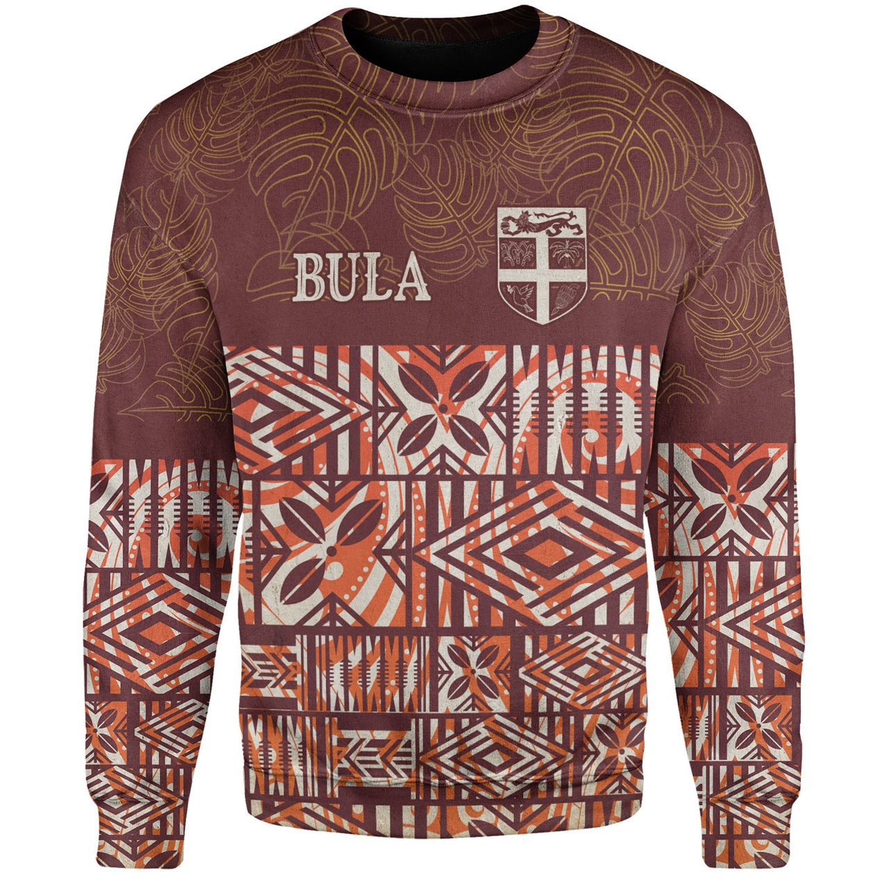 Fiji Sweatshirt Bula Fiji Wear Vintage Style