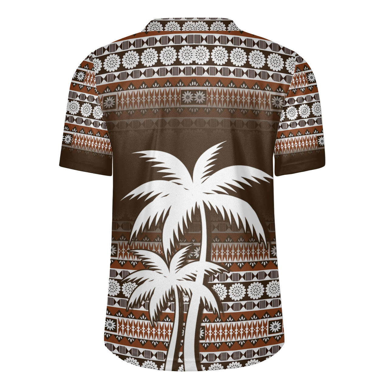 Fiji Rugby Jersey Custom Bula Fiji Masi Brown Patterns