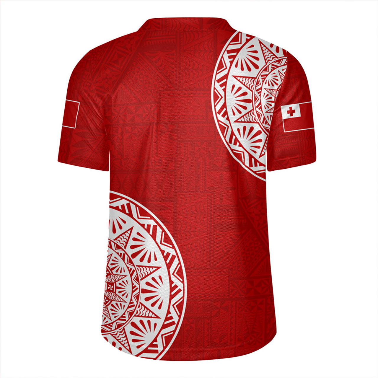 Tonga Rugby Jersey Kingdom of Tonga Ngatu Pattern Circle