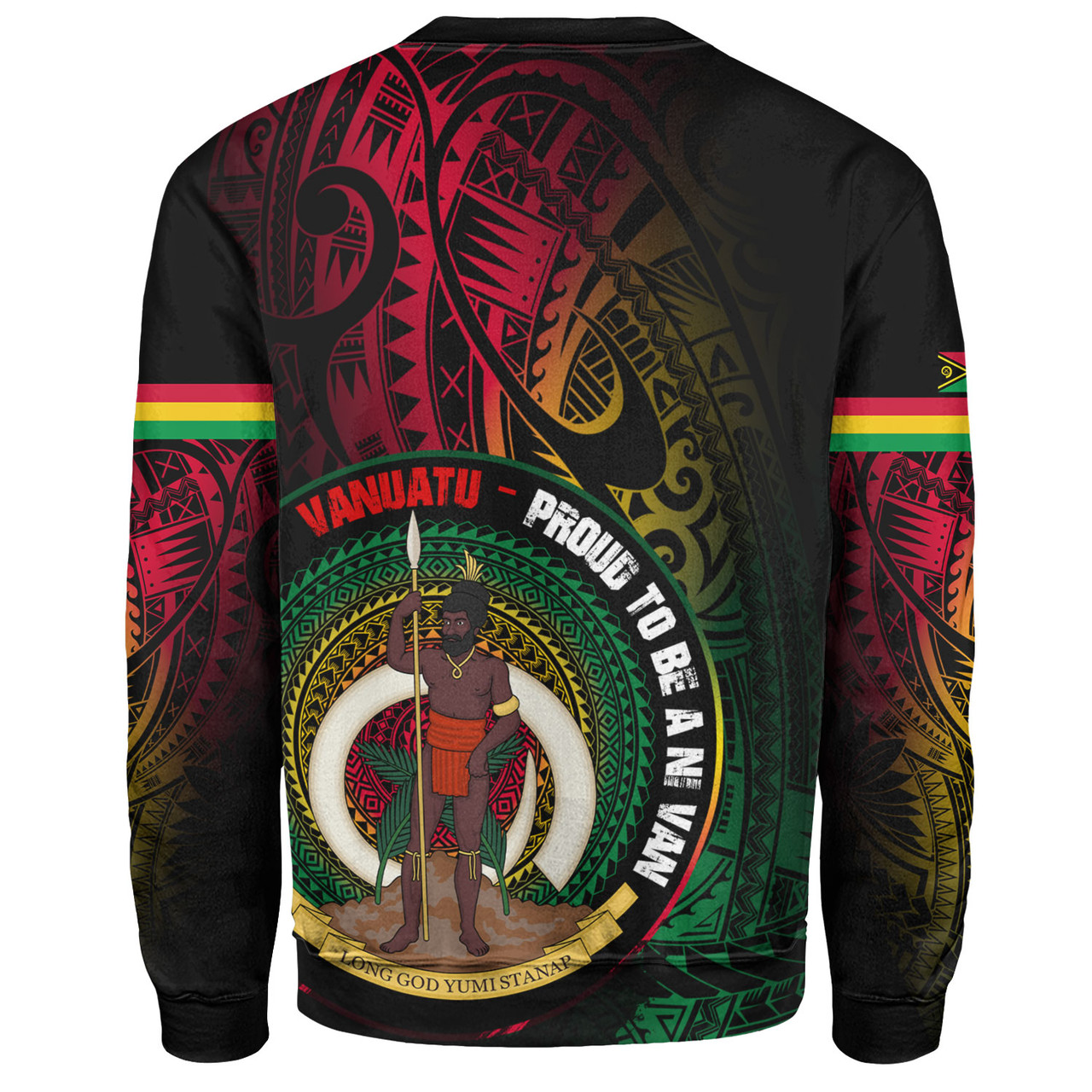 Vanuatu Sweatshirt Custom Vanuatu Proud To Be A Ni Van Design