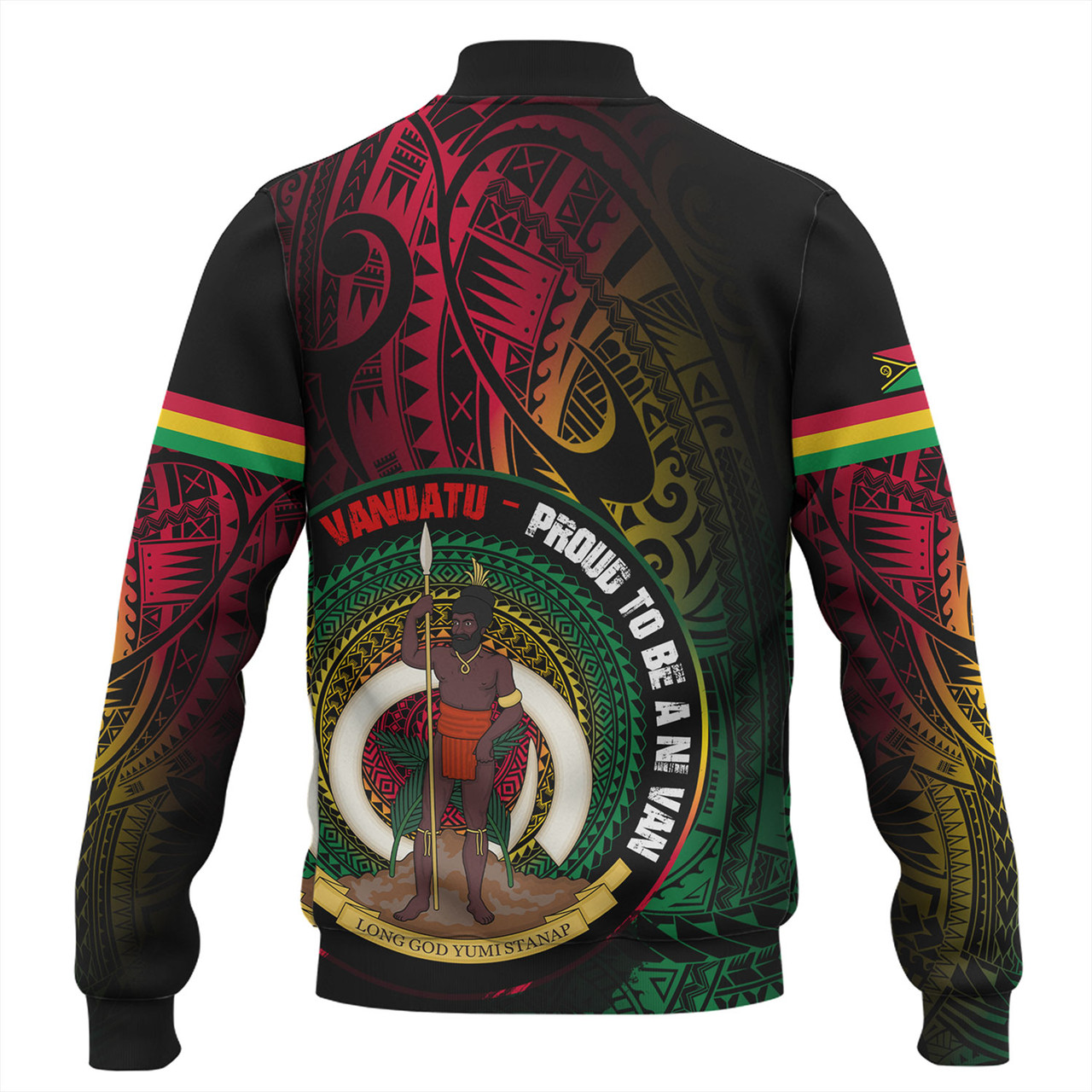 Vanuatu Baseball Jacket Custom Vanuatu Proud To Be A Ni Van Design