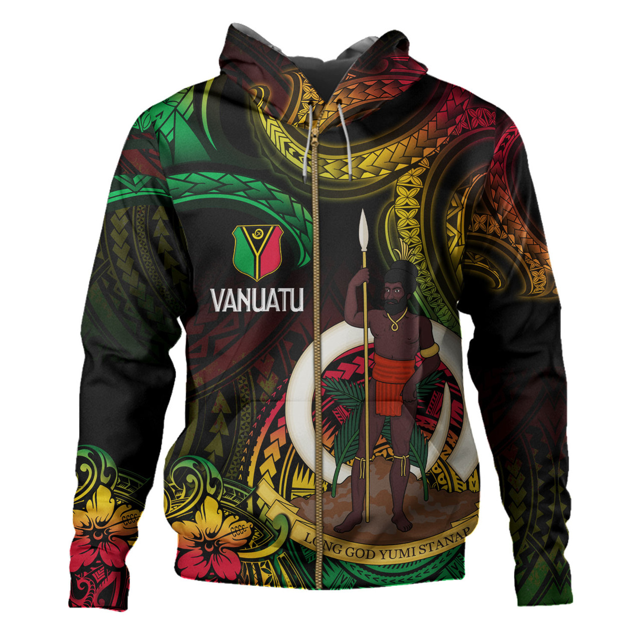 Vanuatu Hoodie Custom Special Style